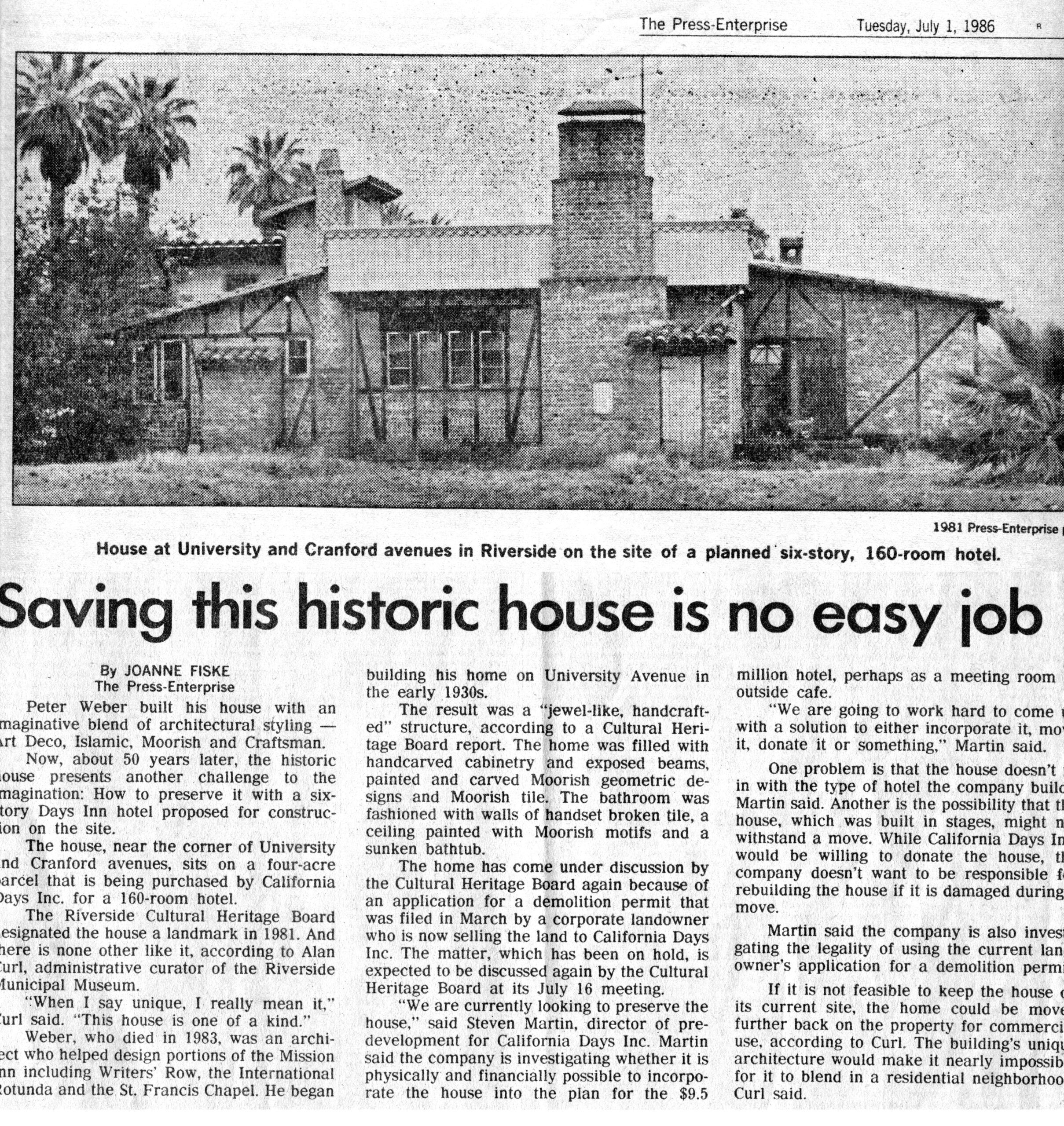 The Peter J. Weber House Wikitia